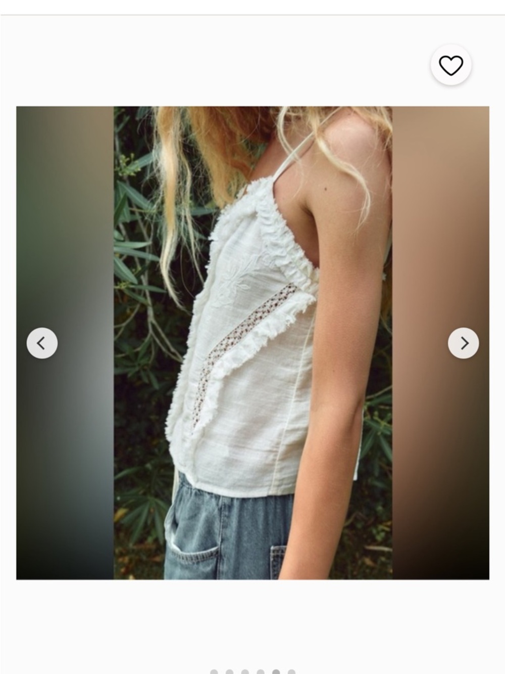 NWT Zara boho floral embroidered ruffle top 
🚨FIRM PRICE NO DISCOUNT - Picture 6 of 10